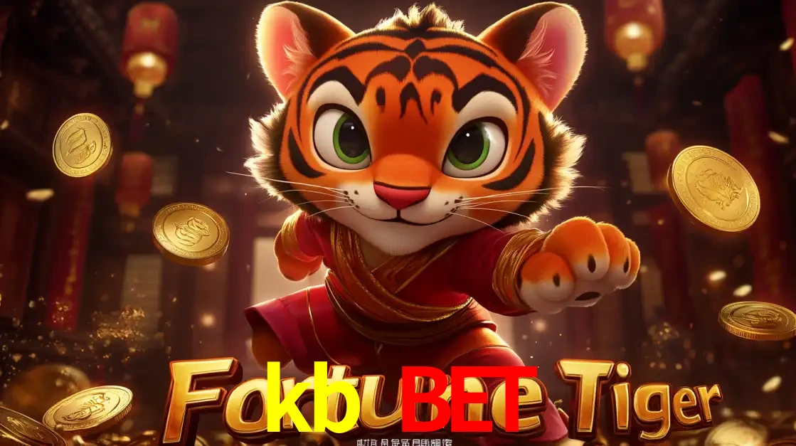 O carismático mascote do jogo de slot Fortune Tiger, um tigre fofo em pose de artes marciais, pronto para trazer sorte e multiplicadores de ganhos no cassino online kb bet.